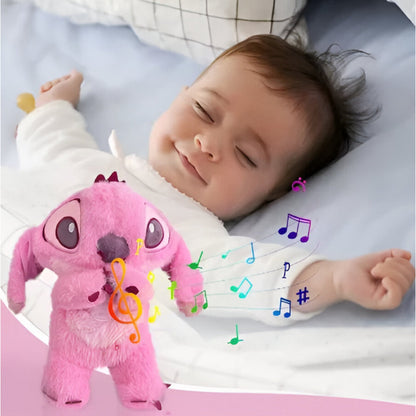 Soft Sleep Aid Toy with Breathing Light for Kids' Relaxation