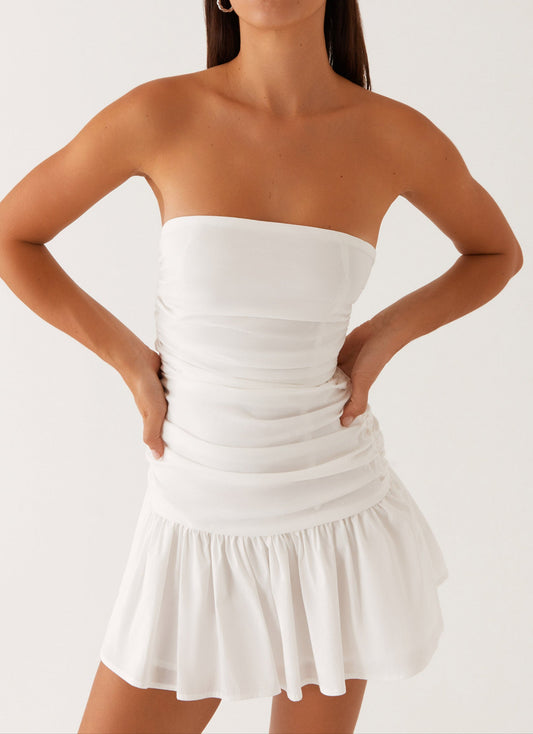 Mini-robe Brigida - Blanche