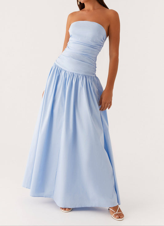 Rosetta Maxi Dress - Blue