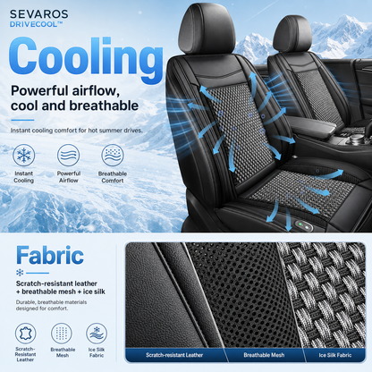 Cooling Cushion with Ventilation Fan for Car and Truck Seats