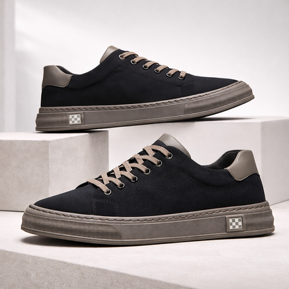 Men's Casual Flat Walking Sneakers | Low-Top