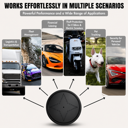 Compact GPS Tracker with Magnetic Attachment