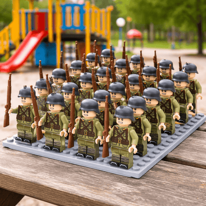 21-Piece Figure Building Set for Kids and Collectors