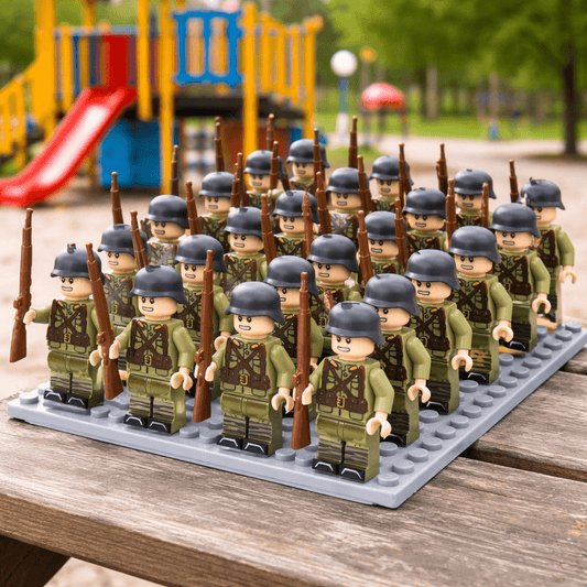 21-Piece Figure Building Set for Kids and Collectors