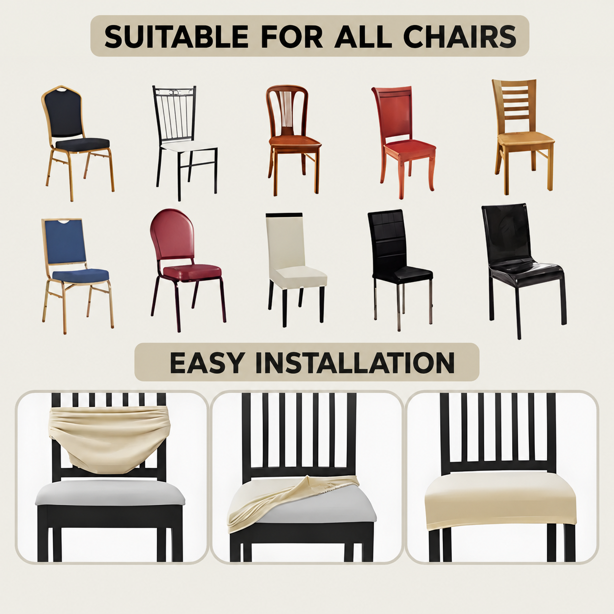 Buy 2, Get 2 Free | Stylish Chair Protection for Your Furniture!