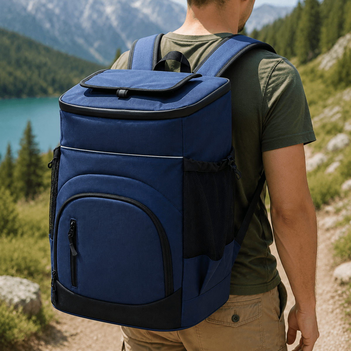 Insulated Cool Backpack for Fresh Adventures On the Go