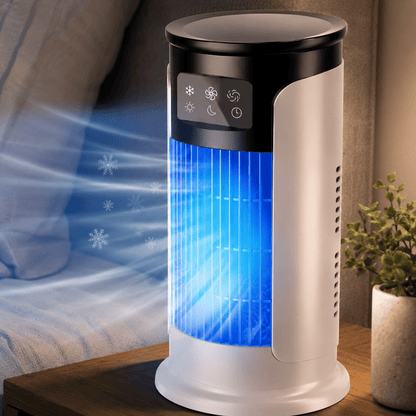Portable Evaporative Air Cooler with Fan and Humidification