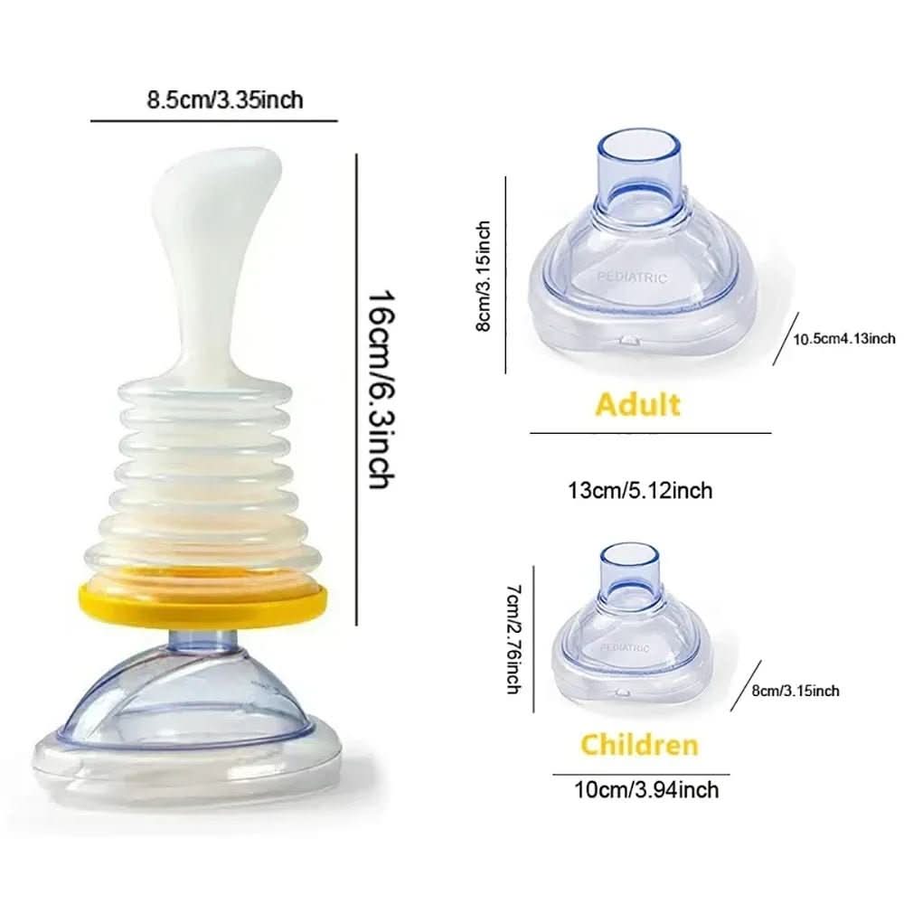 Emergency Anti-Choking Device for Home and Travel