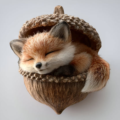 Woodland Animal Christmas Tree Ornaments - Acorn Holiday Decor