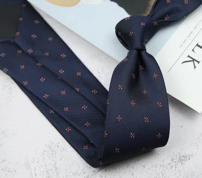 Men's Business Casual Neckties | Striped and Dotted Style