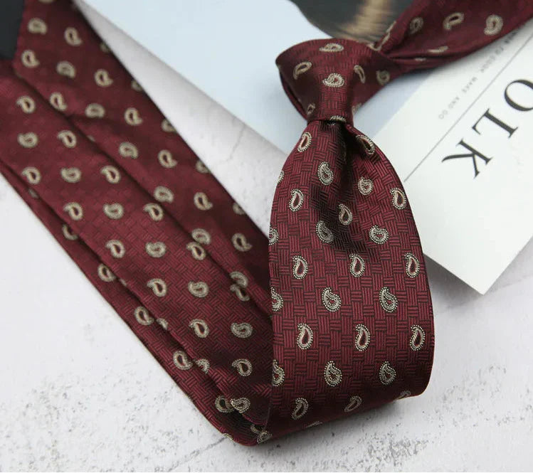 Men's Business Casual Neckties | Striped and Dotted Style