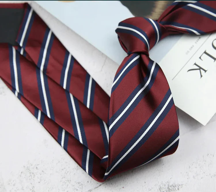 Men's Business Casual Neckties | Striped and Dotted Style