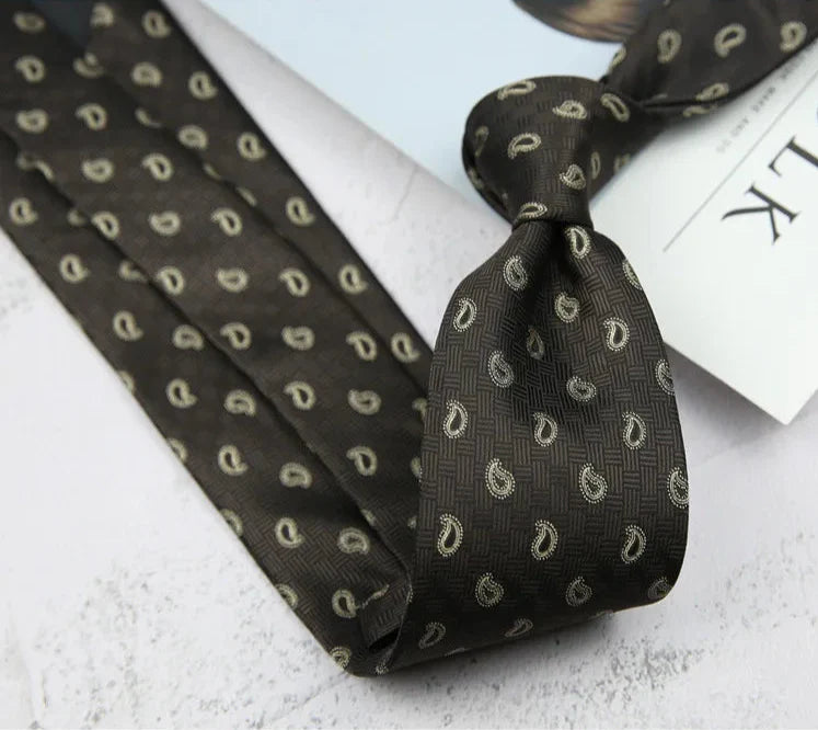 Men's Business Casual Neckties | Striped and Dotted Style