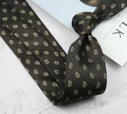 Men's Business Casual Neckties | Striped and Dotted Style