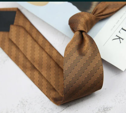 Men's Business Casual Neckties | Striped and Dotted Style