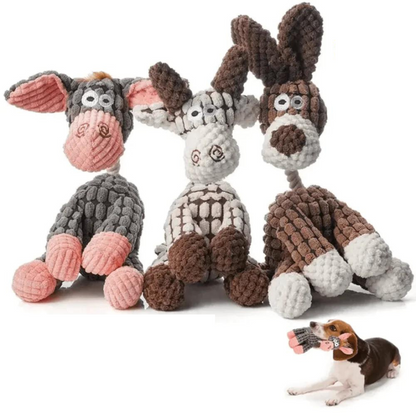 Durable Plush Dog Toy | Bite-Resistant and Long-Lasting Design | Available in Various Models