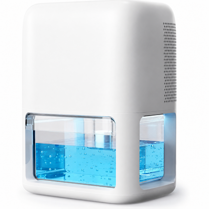 Portable Compact Quiet Dehumidifier for Cooling Basements