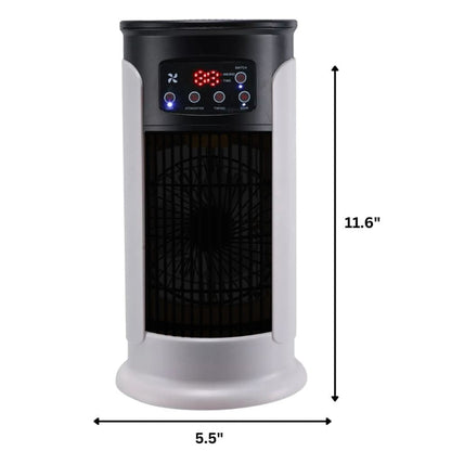 Energy-Efficient Compact Portable Evaporative Air Conditioner for Cooling