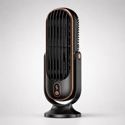 Portable Battery-Operated Cooling Fan - USB Desktop Fan