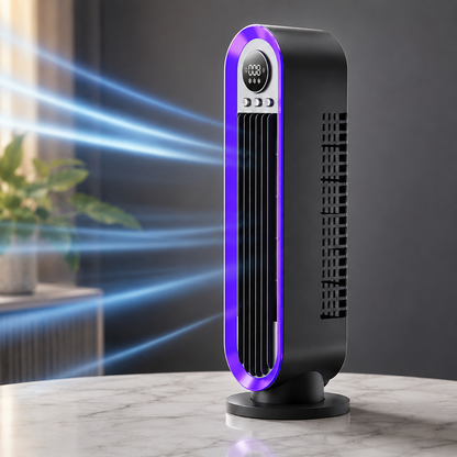 Portable Oscillating Tower Fan - Slim, Quiet, and Cooling Design