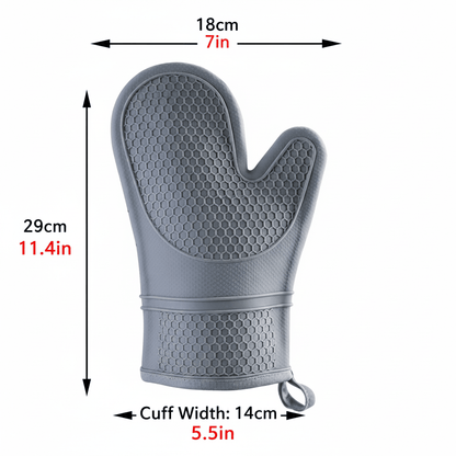 Non-Slip Silicone Oven Gloves for Ultimate Heat Protection