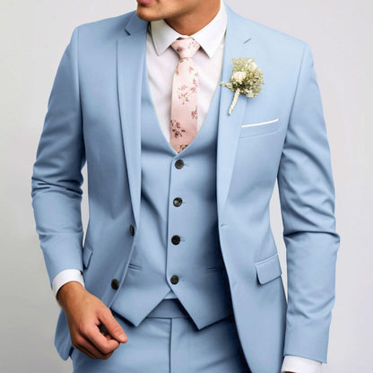 Men's Wedding Guest 3-Piece Suit | Slim Fit