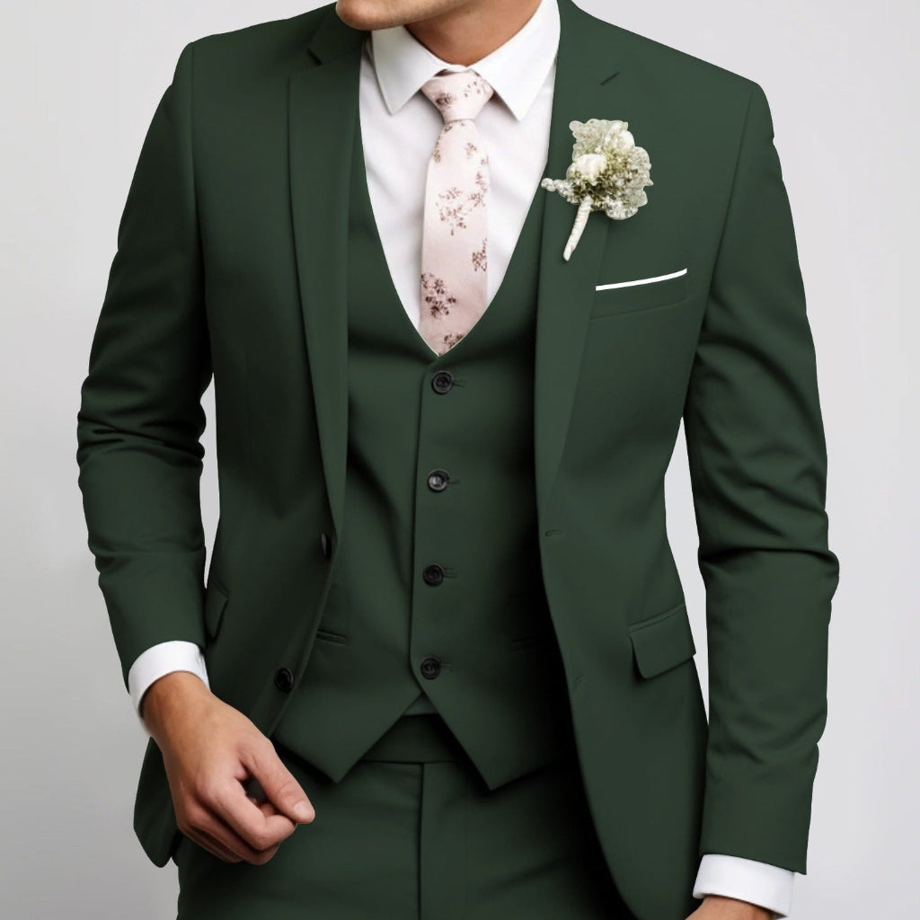 Men's Wedding Guest 3-Piece Suit | Slim Fit