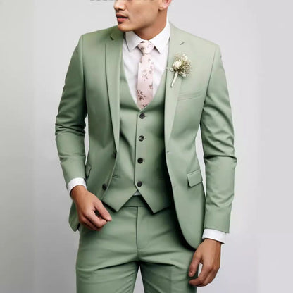 Men's Wedding Guest 3-Piece Suit | Slim Fit