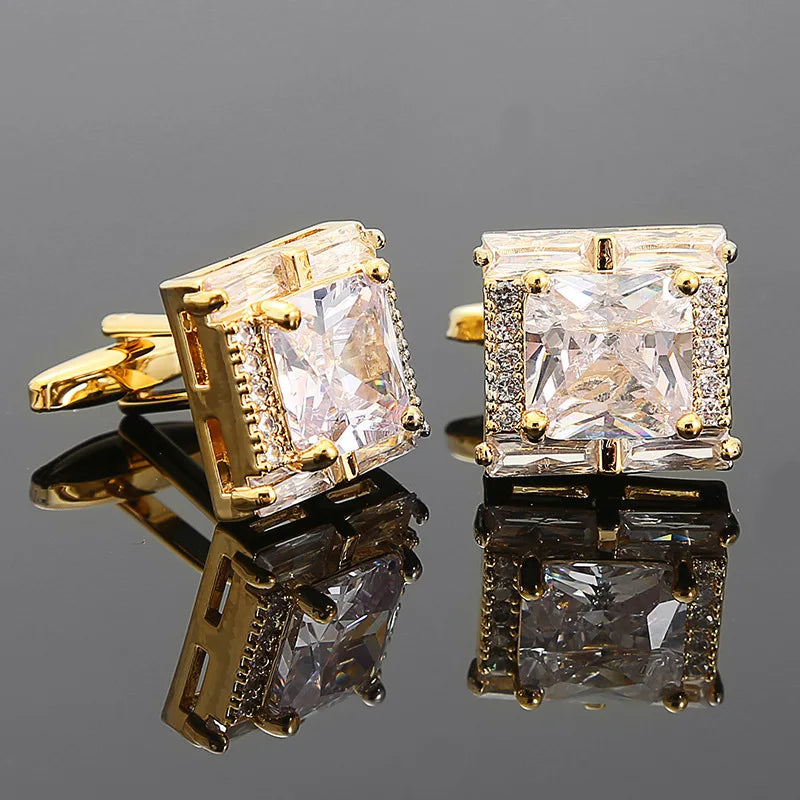 Men's Luxury Cufflinks | Crystal Inspired