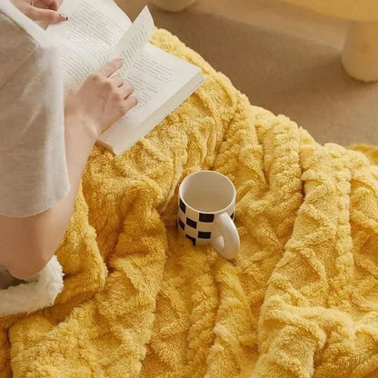 Fluffy Lambswool Blanket for Ultimate Warmth