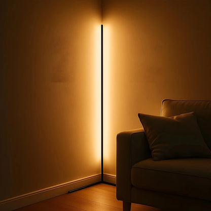 Ambient Corner Light for Your Home – Dimmable LED Floor Lamp with Remote Control