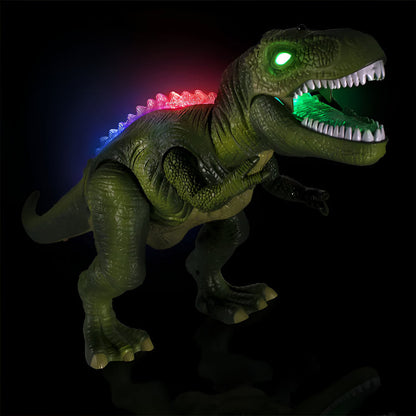 Remote Control Walking Dinosaur Toy with LED Lights
