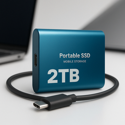2TB External SSD – High-Speed & Portable