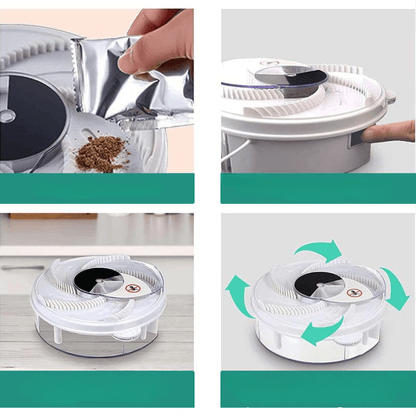 Silent, Eco-Friendly Fly Catcher for Kitchen, Living Room, and Garden