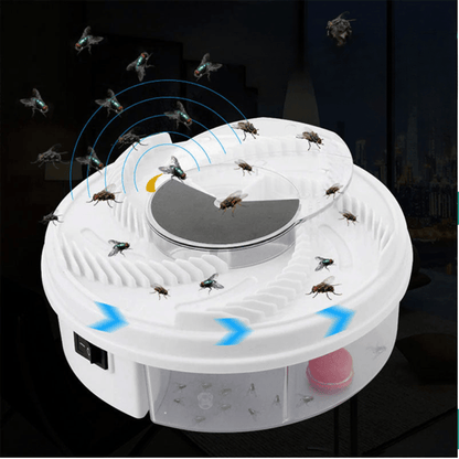 Silent, Eco-Friendly Fly Catcher for Kitchen, Living Room, and Garden