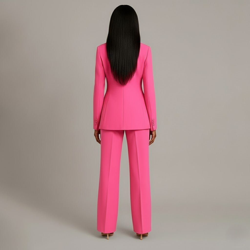 Ensemble tailleur-pantalon pour femme | Coupe longue sur mesure