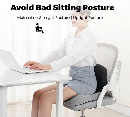 Premium Memory Foam Cushion for Enhanced Posture and Comfort