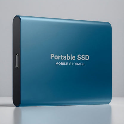 Portable USB-C External SSD Data Storage