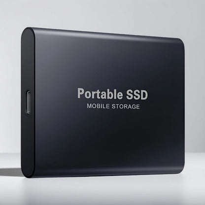 Portable USB-C External SSD Data Storage