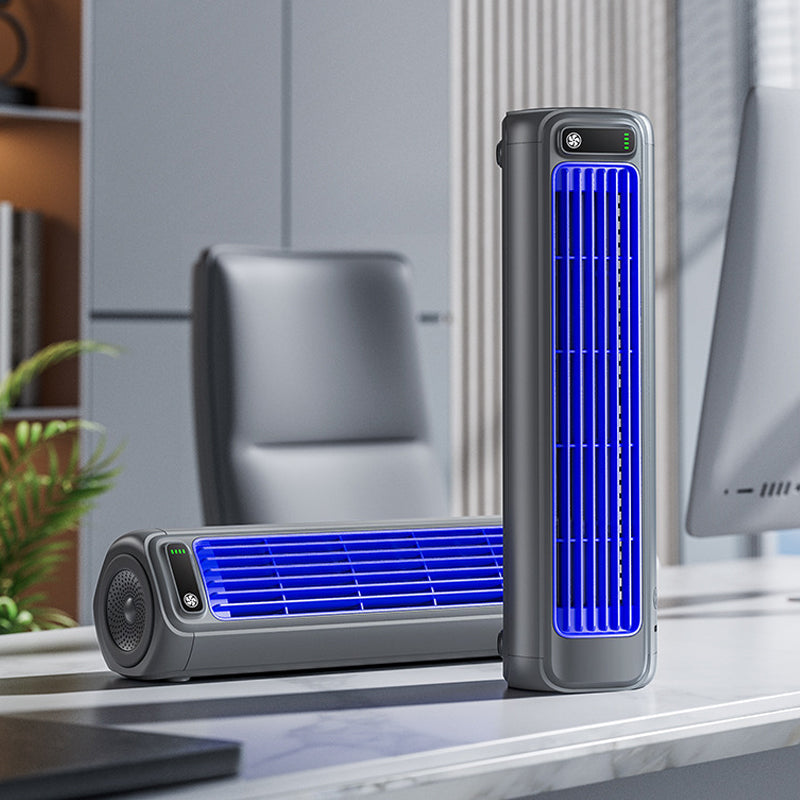 Portable Air Conditioner with Rapid Cooling and Long Battery Life for Wall Mounting