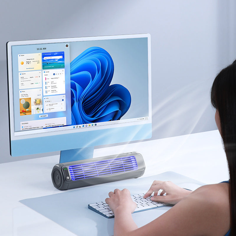 Portable Air Conditioner with Rapid Cooling and Long Battery Life for Wall Mounting