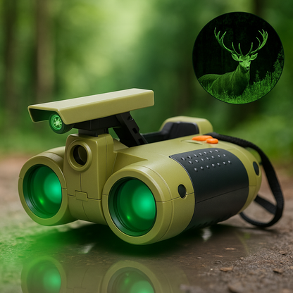 Kids' Night Vision Binoculars for Outdoor Adventure Play