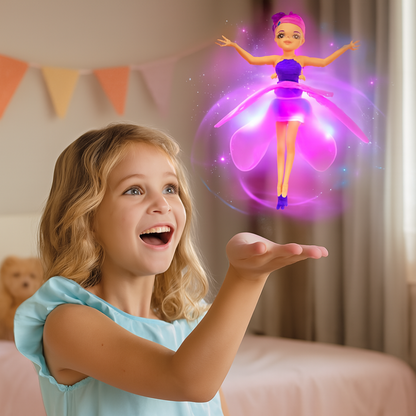 LED Hand-Sensor Flying Fairy Toy for Kids