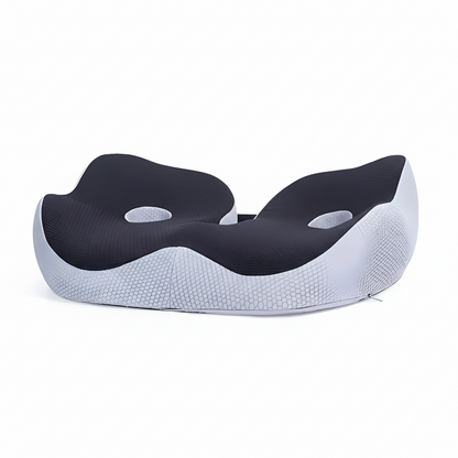 Memory Foam Seat Cushion for Sit Bone Support - Ideal for Office and Car Use