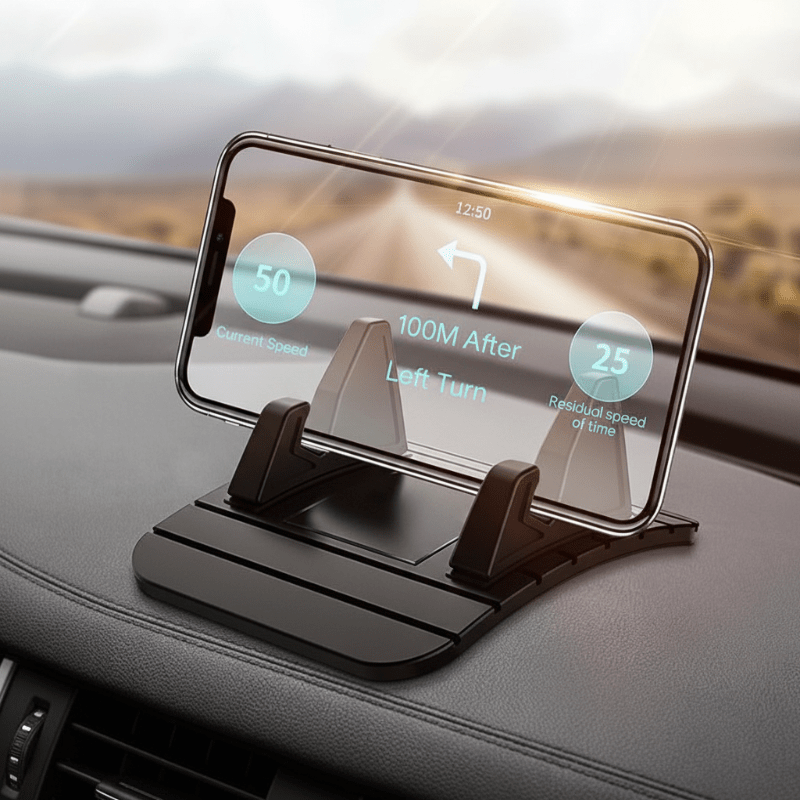 Non-slip Smartphone Holder for the Car with Secure Grip