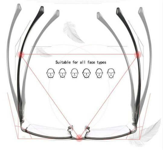 Smart Progressive Glasses | Automatic Vision Adjustment & Blue Light Filter