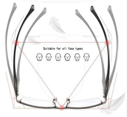 Smart Progressive Glasses | Automatic Vision Adjustment & Blue Light Filter