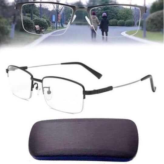 Smart Progressive Glasses | Automatic Vision Adjustment & Blue Light Filter
