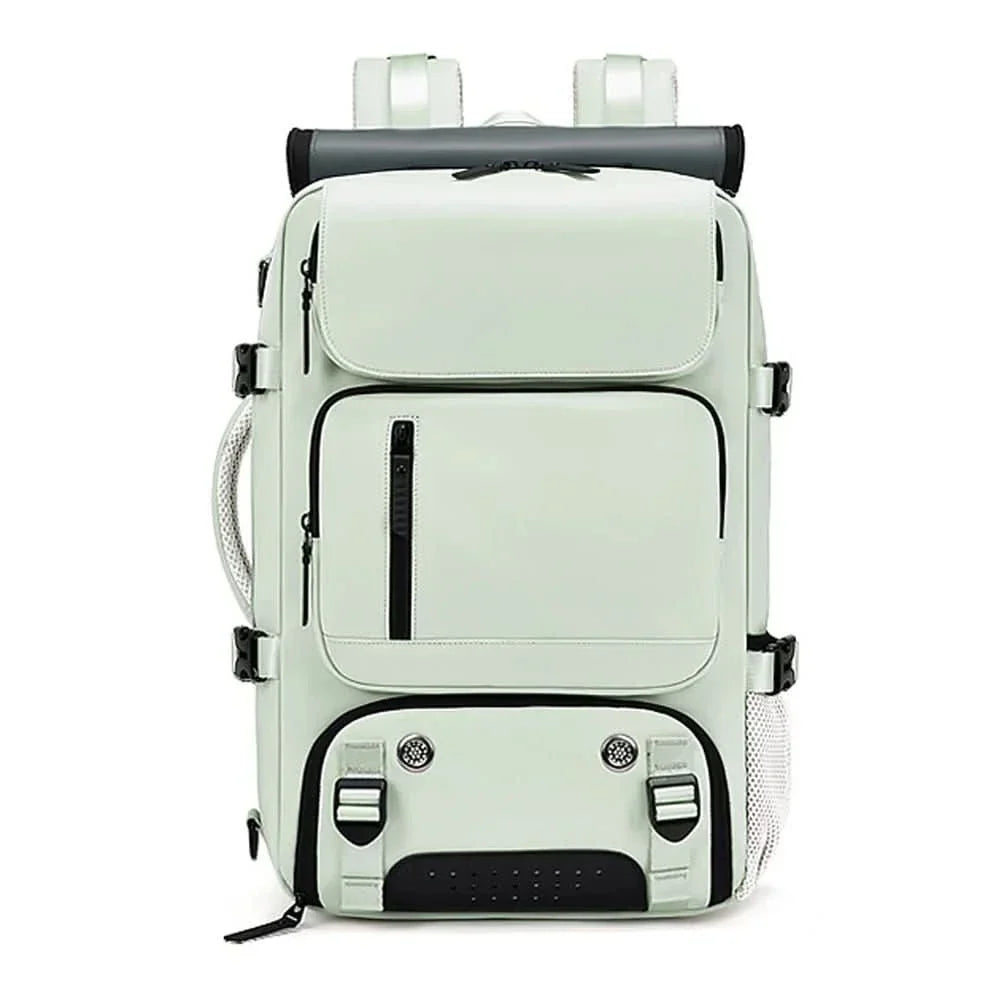 Large Waterproof Travel Backpack with USB Port