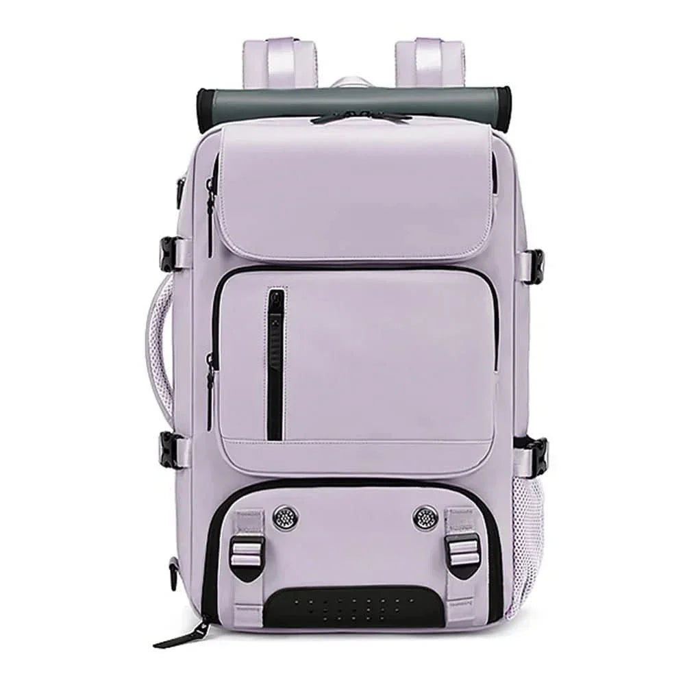 Large Waterproof Travel Backpack with USB Port